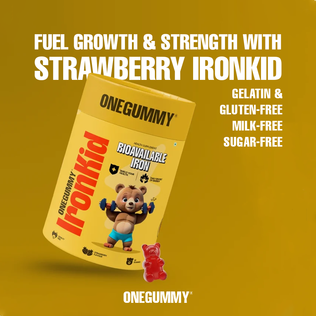 ONEGUMMY IRON KID BIOAVAILABLE IRON