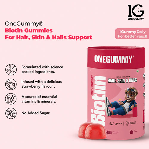 ONEGUMMY-BIOTIN - Hair, Skin & Nails