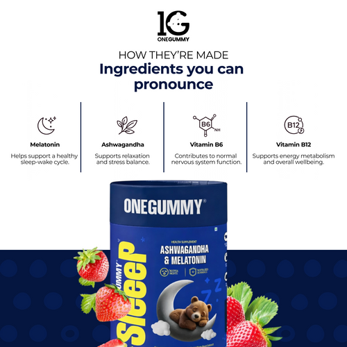 ONEGUMMY SLEEP —  Melatonin + Ashwagandha