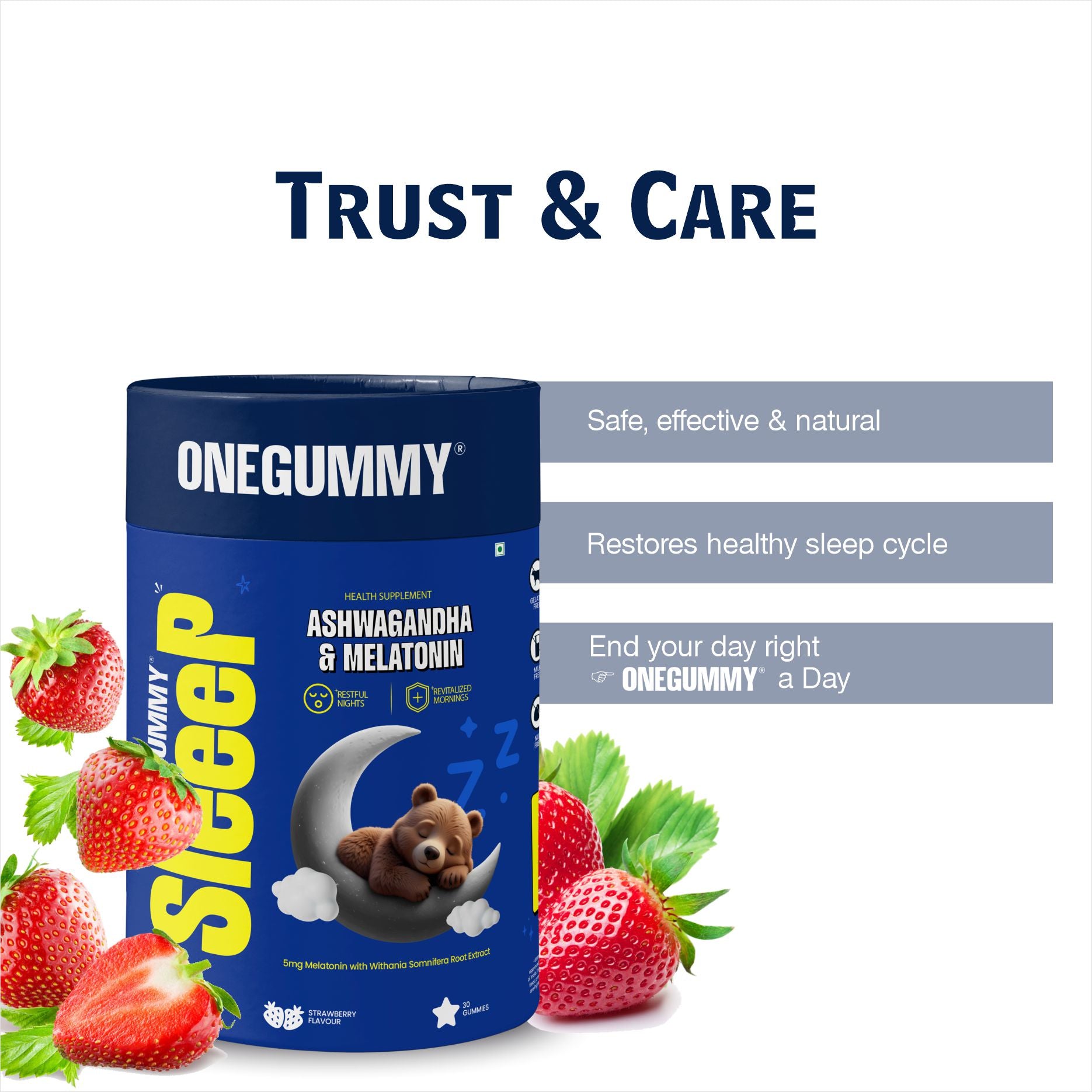 ONEGUMMY SLEEP —  Melatonin + Ashwagandha