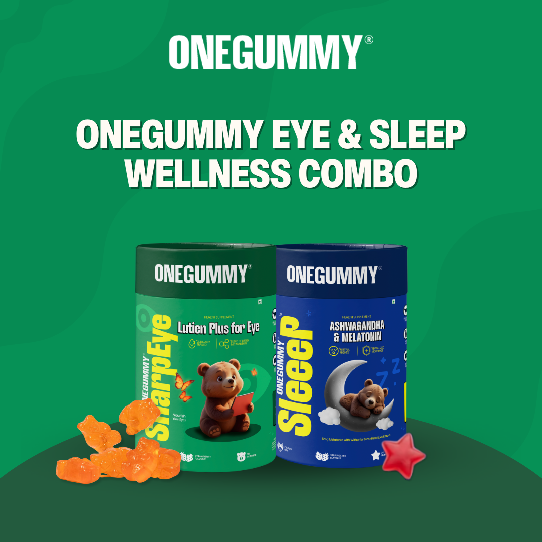 OneGummy SnapEye: Vision & Sleep Support Gummies - Screen Strain Relief & Melatonin