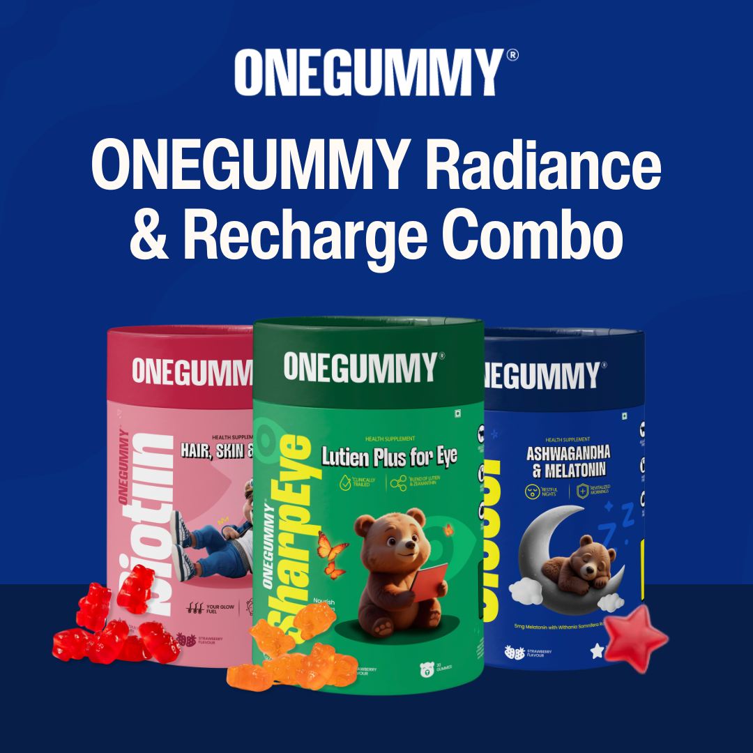 ONEGUMMY Radiance & Recharge Pack of 3